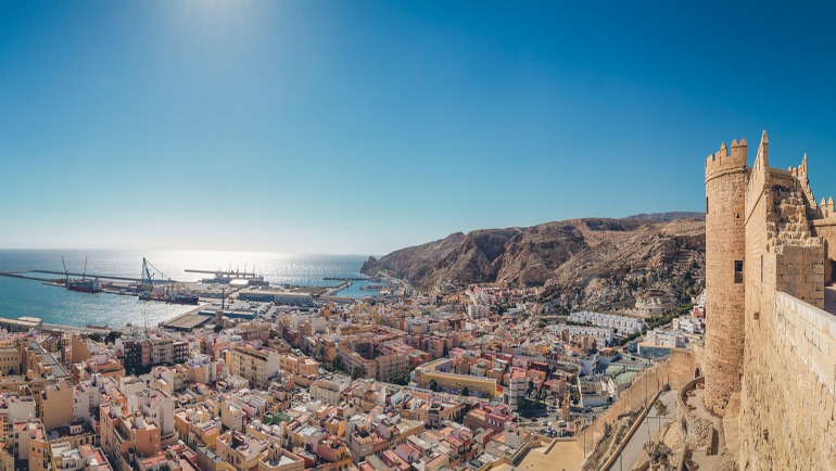 Warmest destinations in winter: Almería, Spain