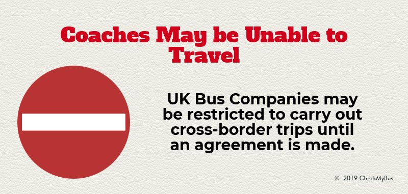 Coach Travel from the UK to Europe Could be Interrupted