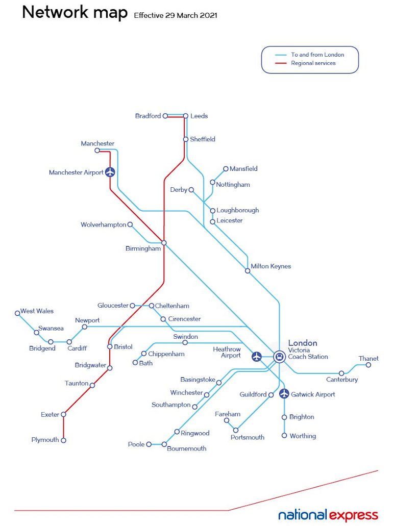 national express journey planner bus