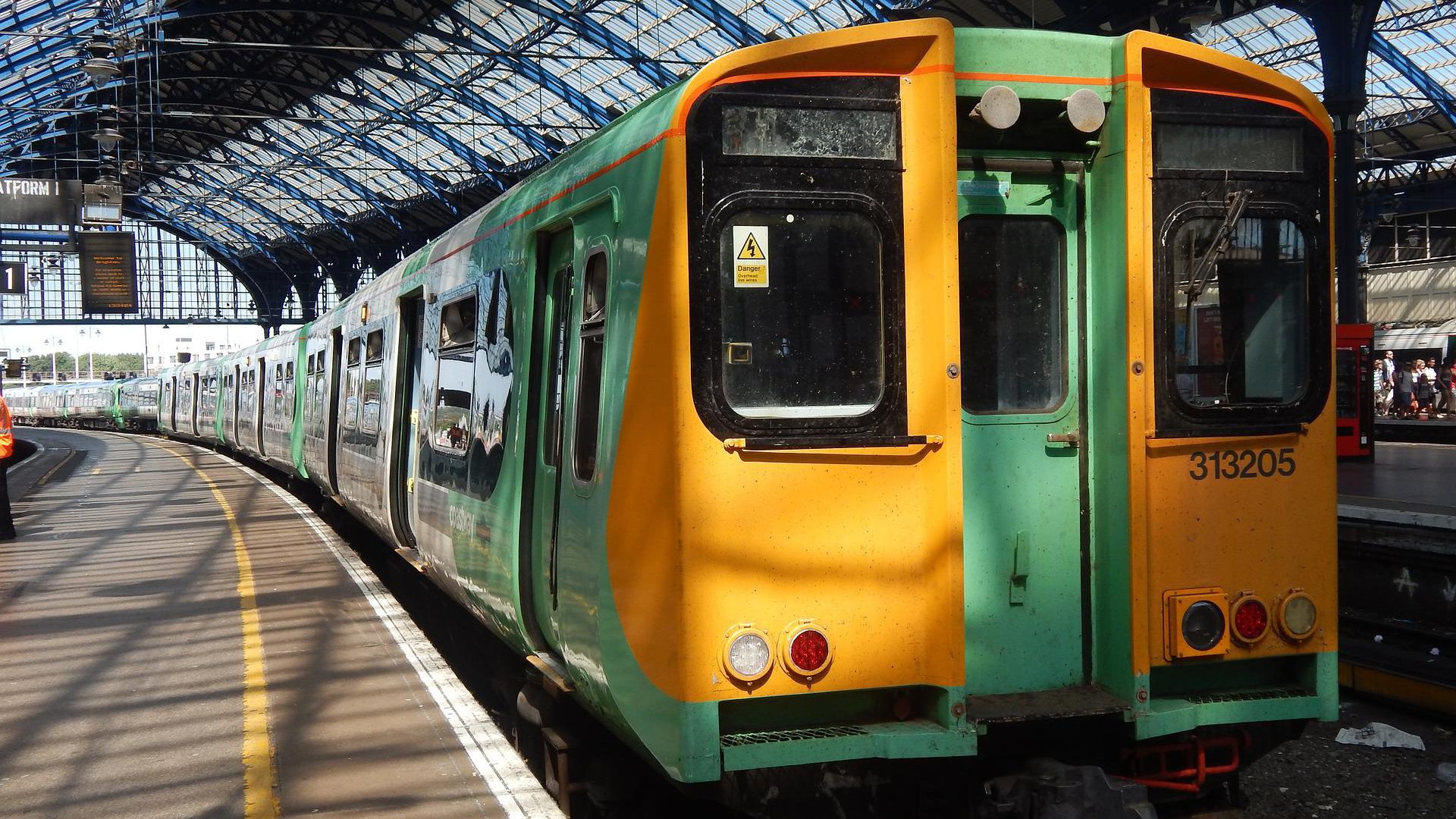 train in uk during strike train in uk during strike